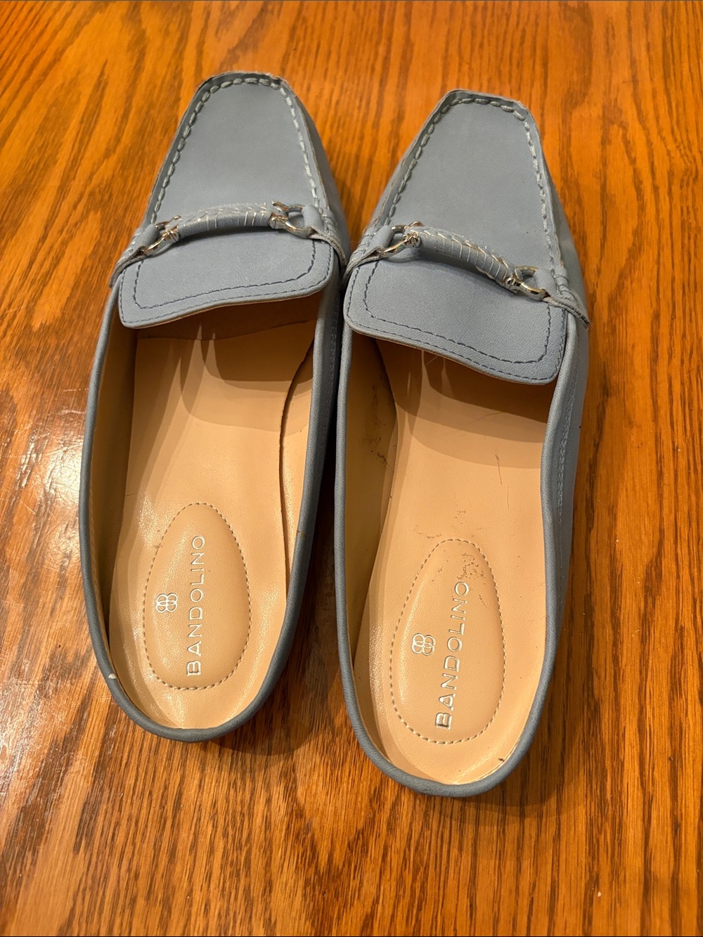 Bandolino Light Blue Slip-On Loafers